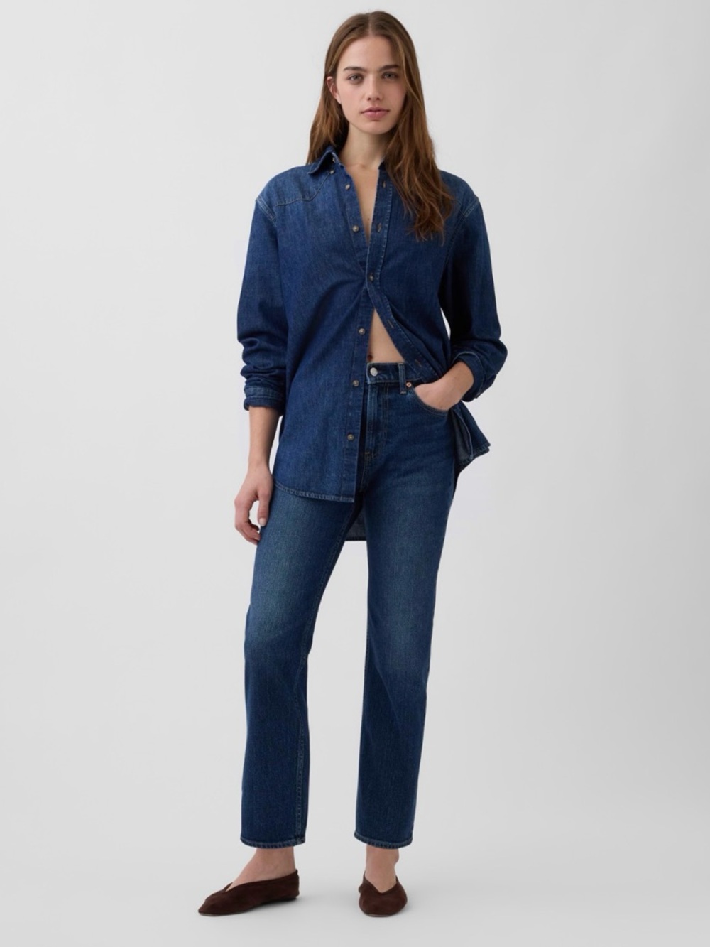 Gap - 90’s Slim Straight Crop
